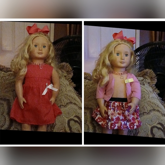 ❤️ FINAL REDUCTION - Our Generation Fashion Doll With Bow - Picture 1 of 8